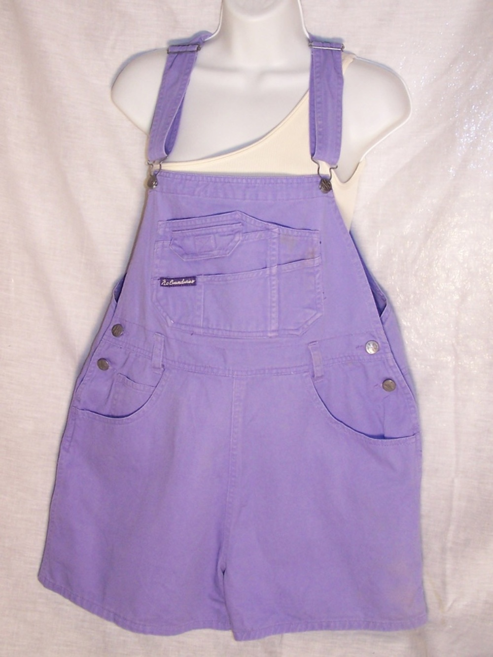 No Boundaries Purple Denim Shorts